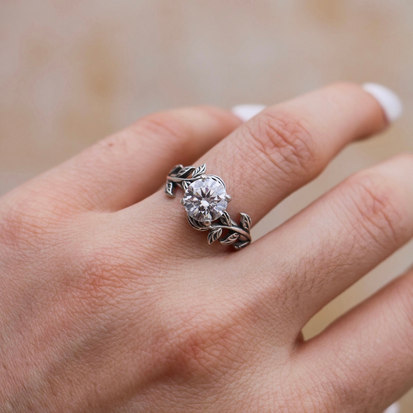 ‘Elowyn’ Diamond Engagement Ring // Made to Order
