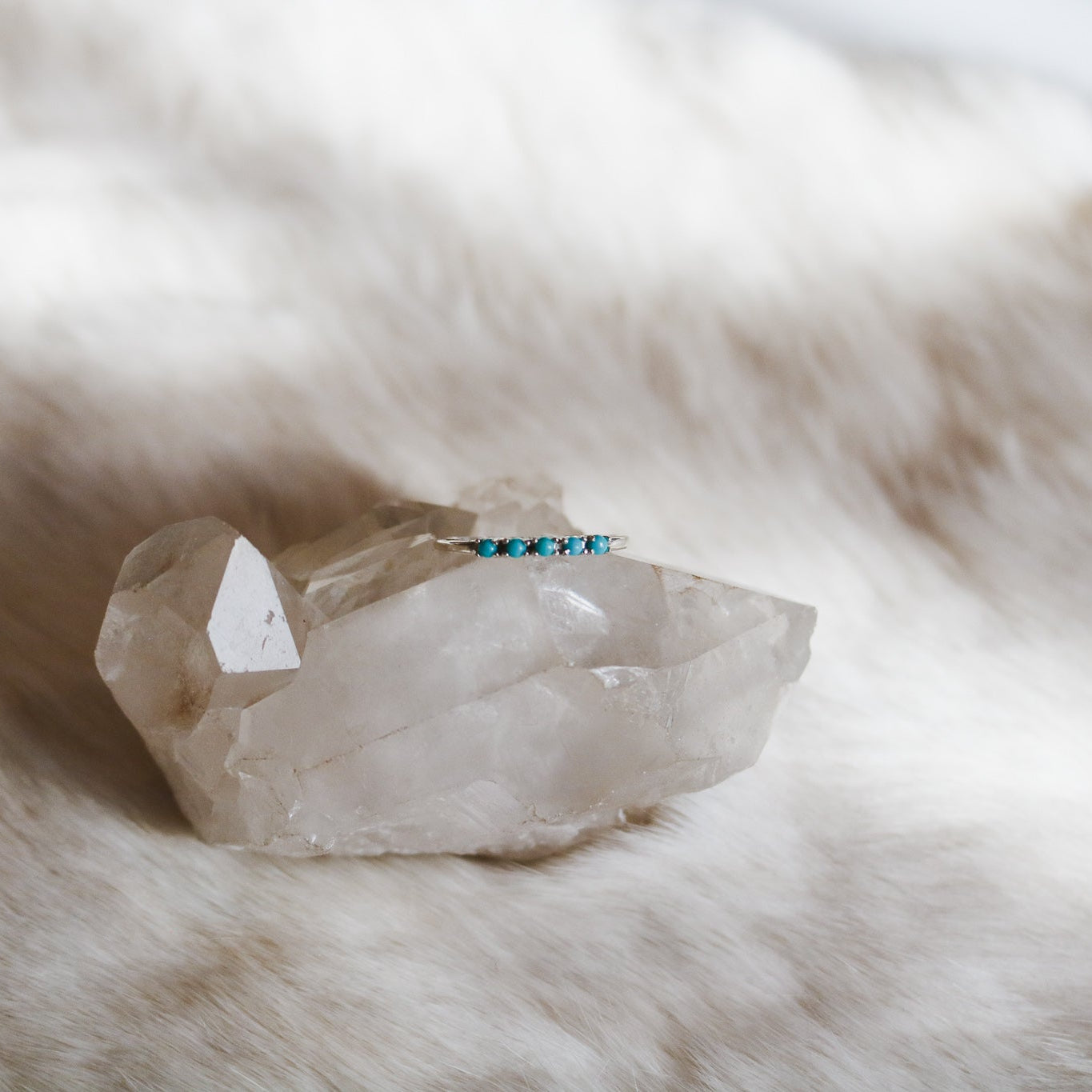 Mini Clara Turquoise Ring // Made to Order