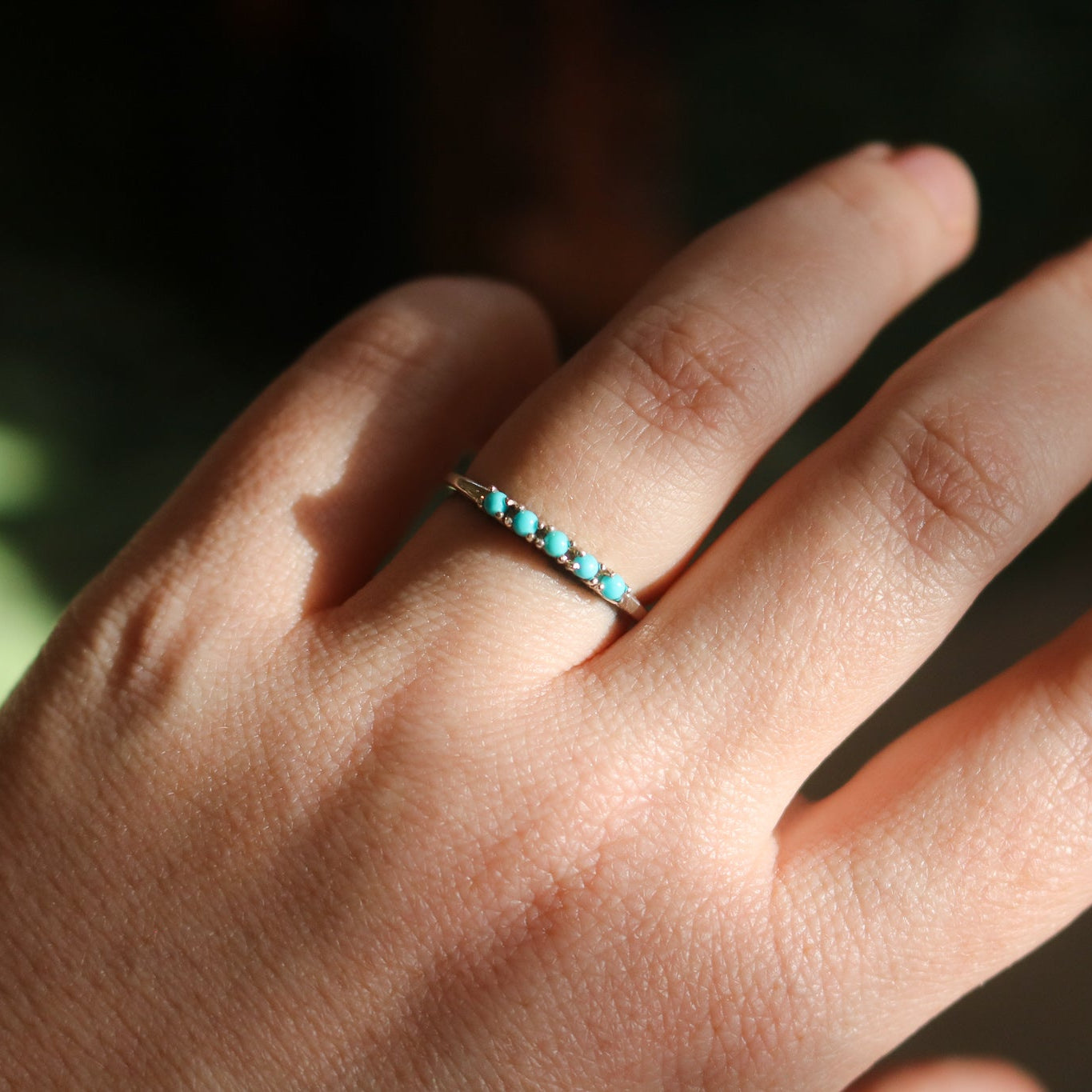 Mini Clara Turquoise Ring // Made to Order