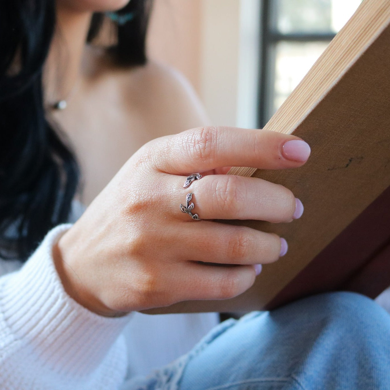 Meadow Adjustable Ivy Ring