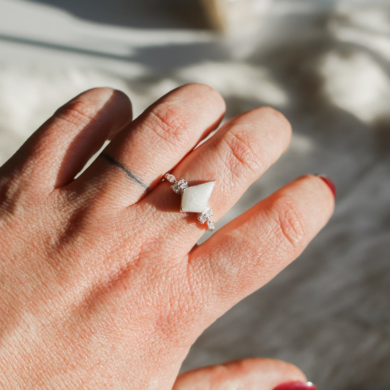 'Lumina' Custom Breastmilk Ring // Made to Order