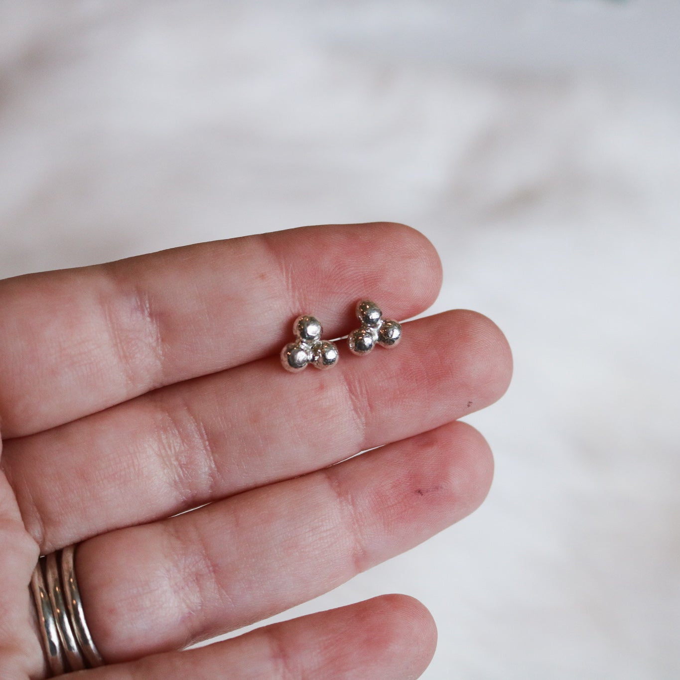 Triple Dot Studs