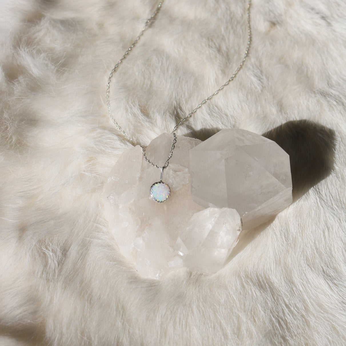 Sweetwater Trio Matched Set in White Opal // Made to Order