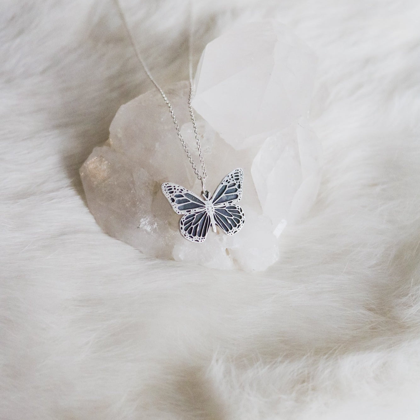 Monarch Butterfly Necklace