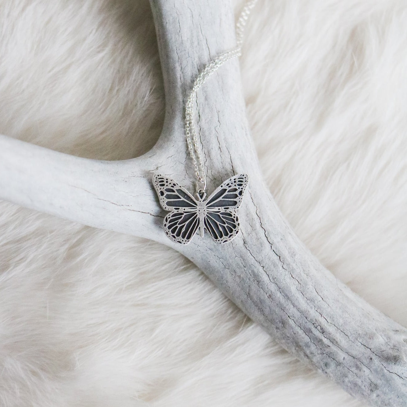 Monarch Butterfly Necklace