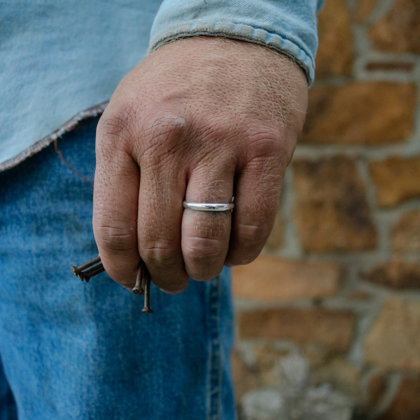 Classic Men's Wedding Band // Made to Order