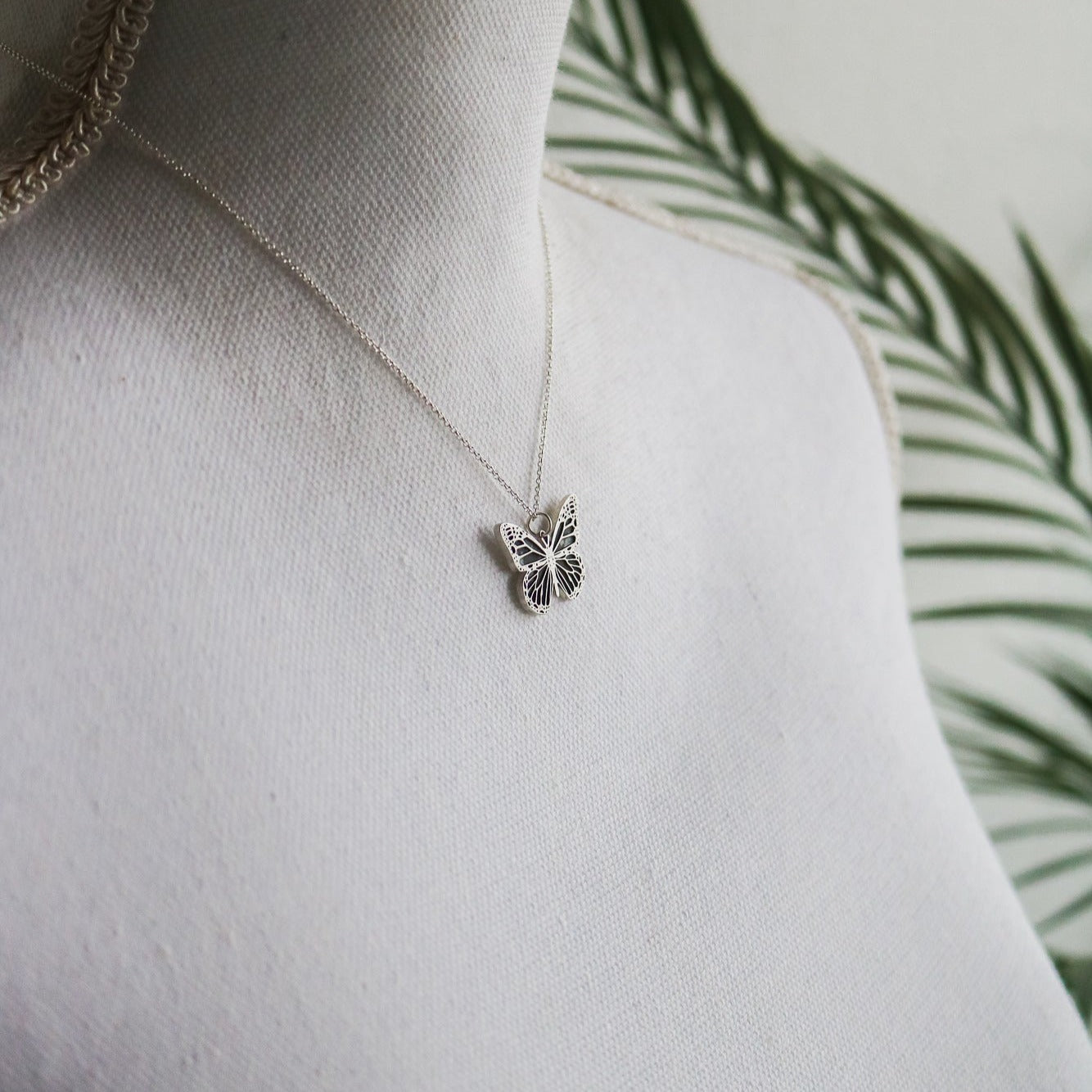 Monarch Butterfly Necklace