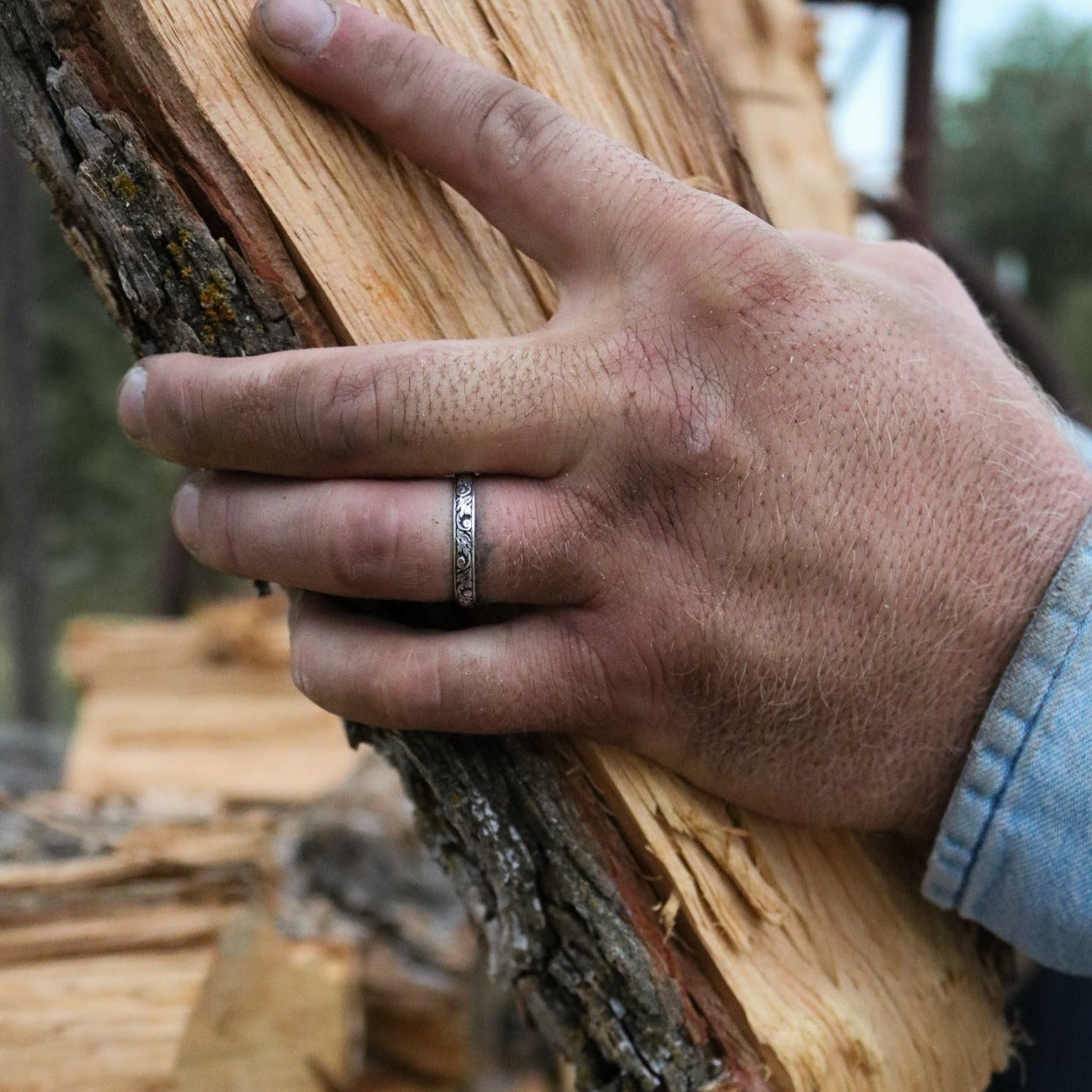 Oakes Men's Wedding Band // Made to Order