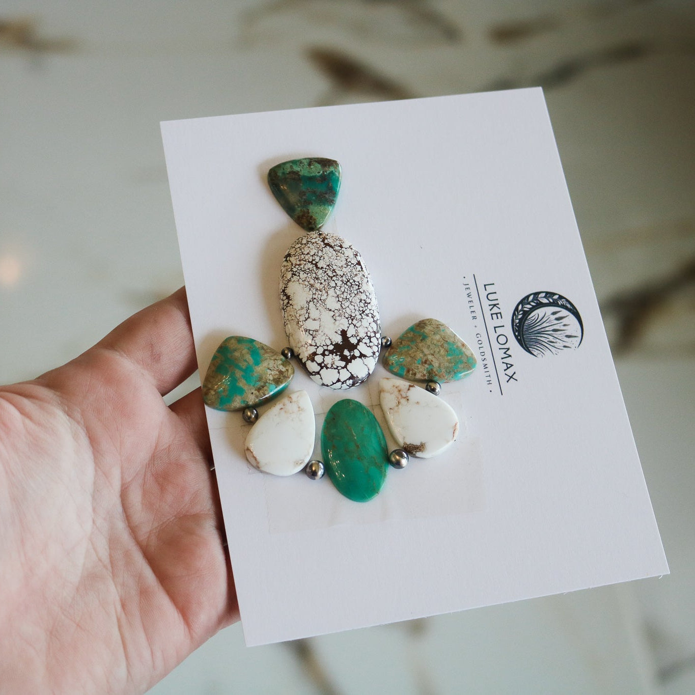 Wild Horse + Kingman Turquoise Pendant Deposit // Custom Build + Made to Order