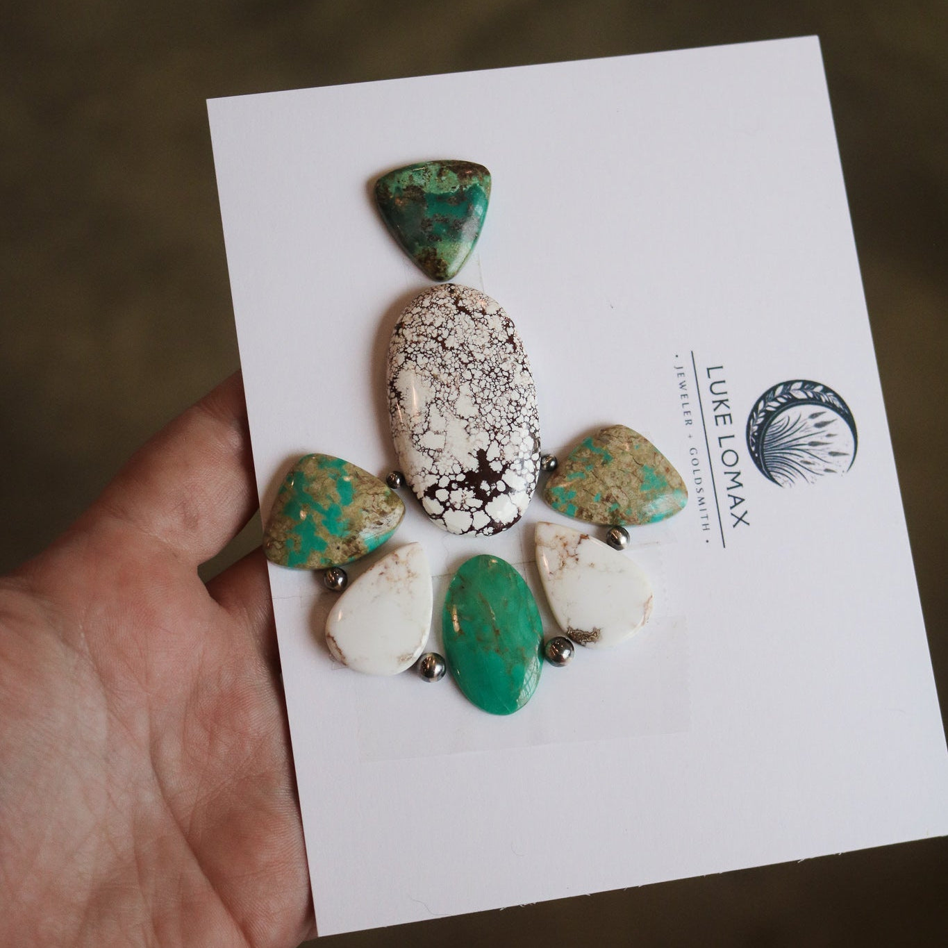 Wild Horse + Kingman Turquoise Pendant // Custom Build + Made to Order