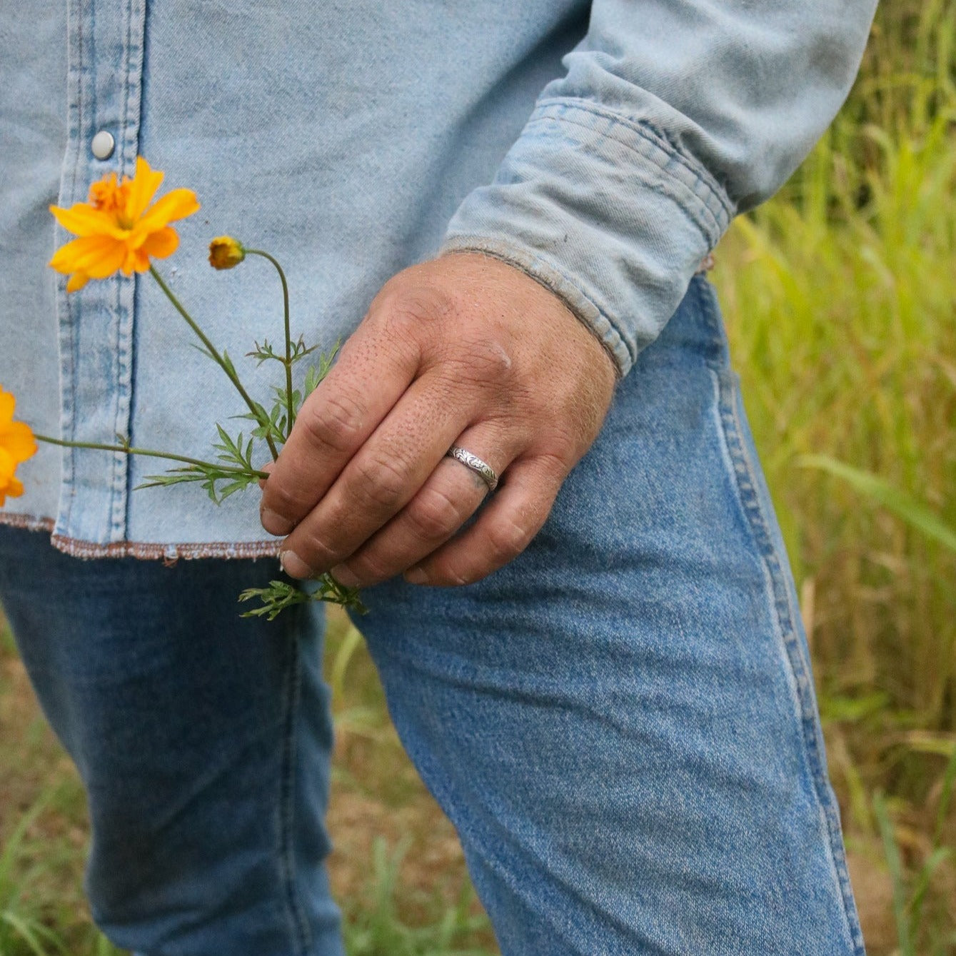 Sweetwater Men's Wedding Band // Made to Order