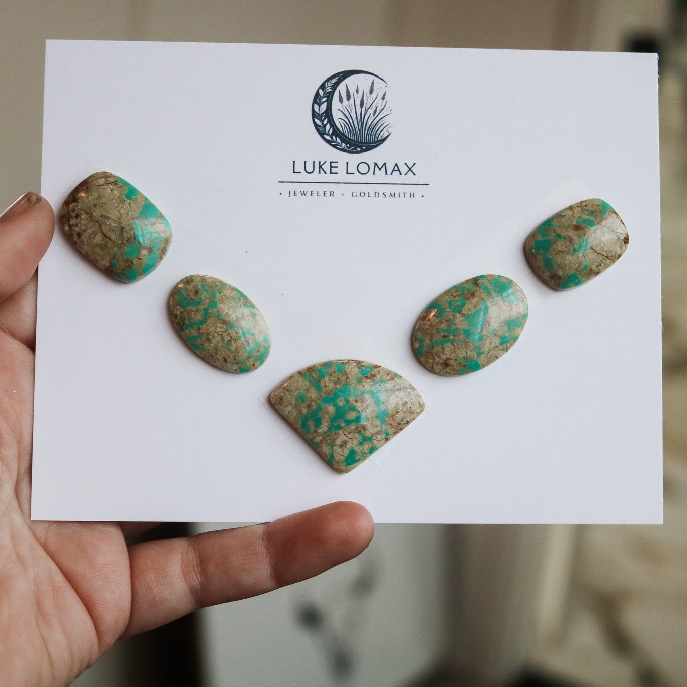Kingman Turquoise Statement Necklace Deposit // Custom Build + Made to Order