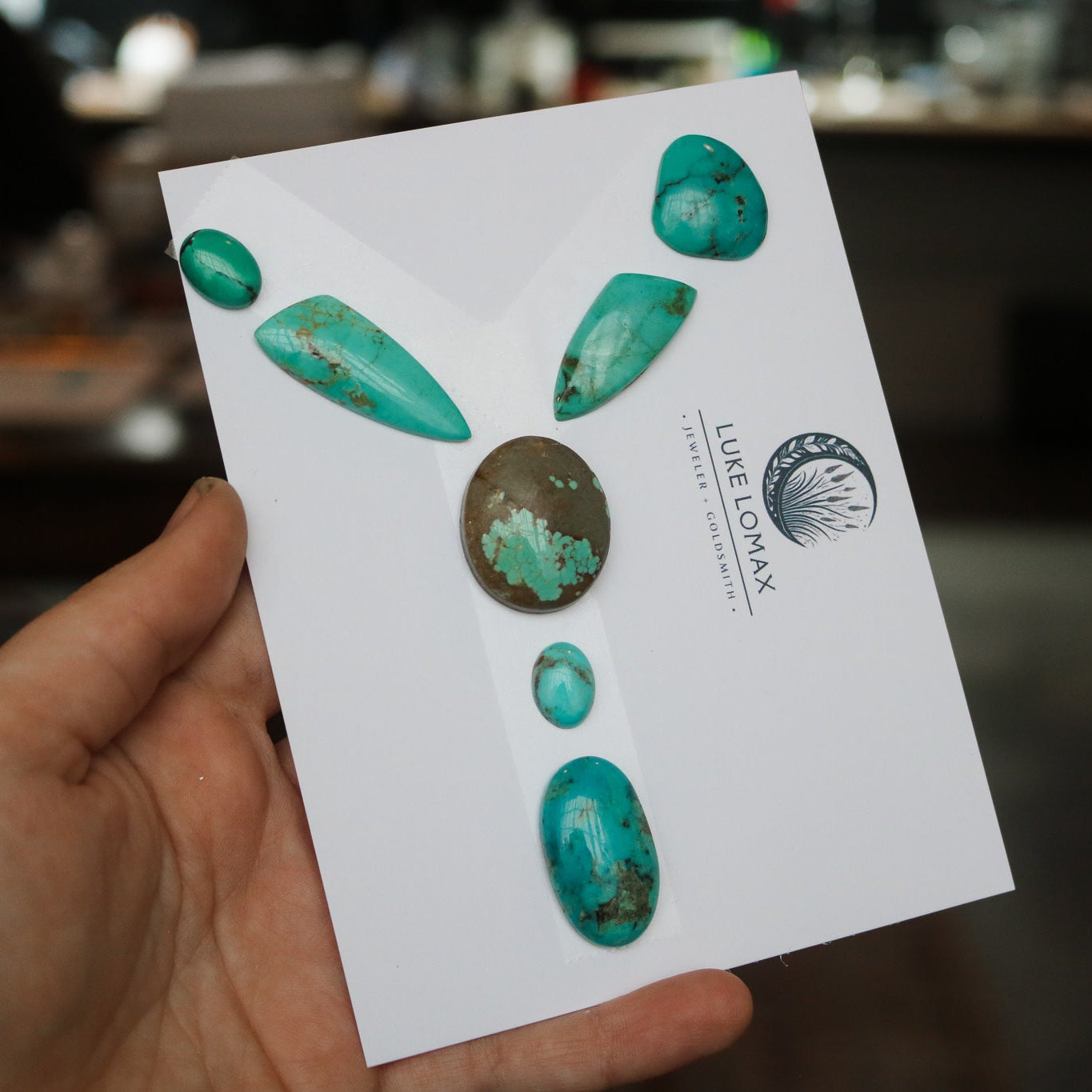 #8 Turquoise Lariat Deposit // Custom Build + Made to Order