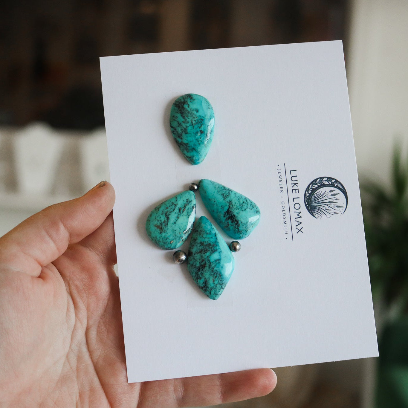 Kingman Turquoise Pendant Deposit // Custom Build + Made to Order