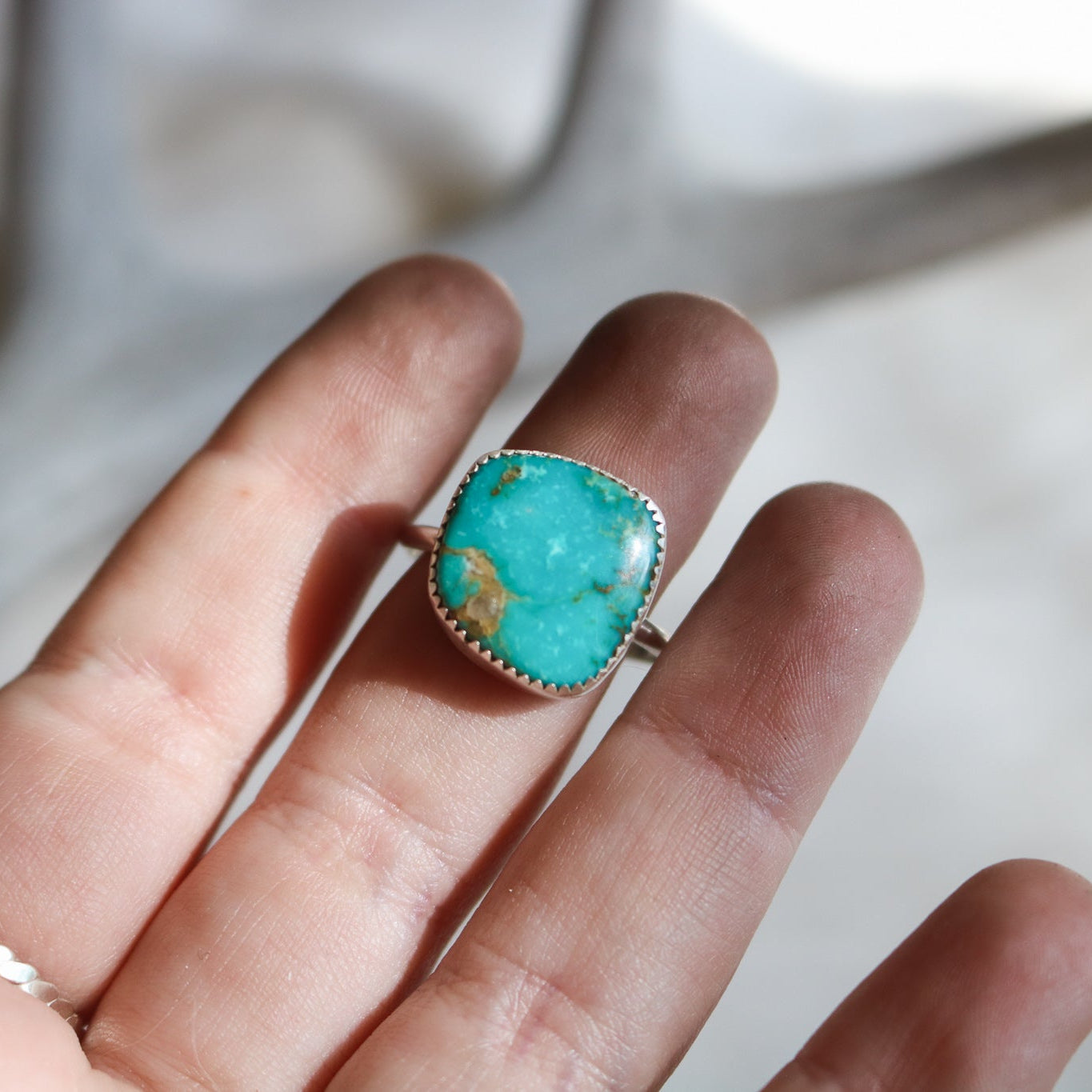 American Turquoise Ring - Size 11.5 // One of a Kind
