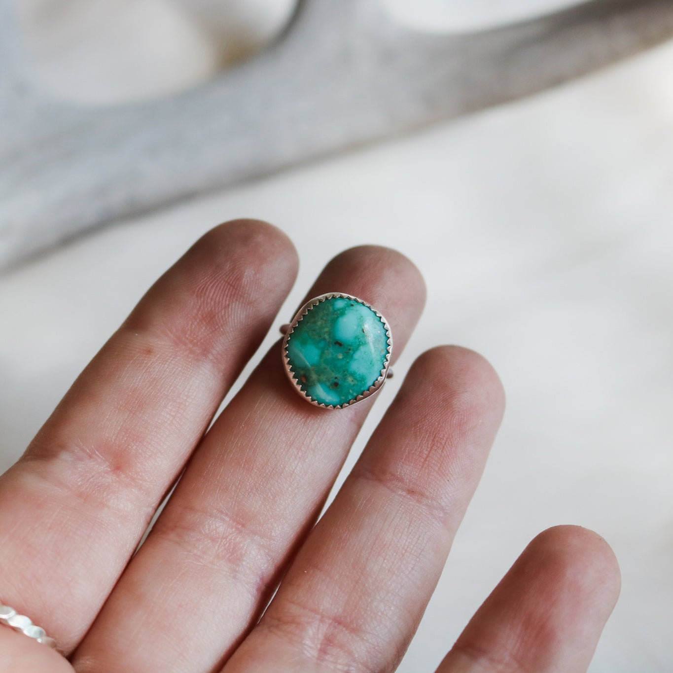American Turquoise Ring - Size 4 // One of a Kind