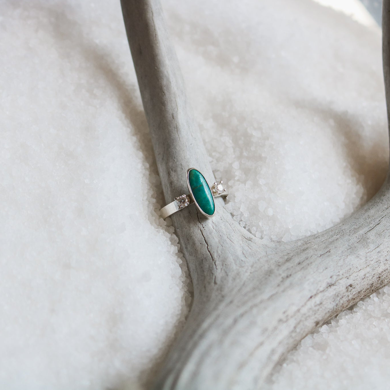 'Solstice' Diamond Ring Size 8.5 // One of a Kind + Ready to Ship