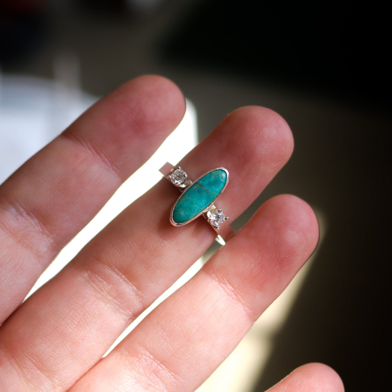 'Solstice' Diamond Ring Size 8.5 // One of a Kind + Ready to Ship