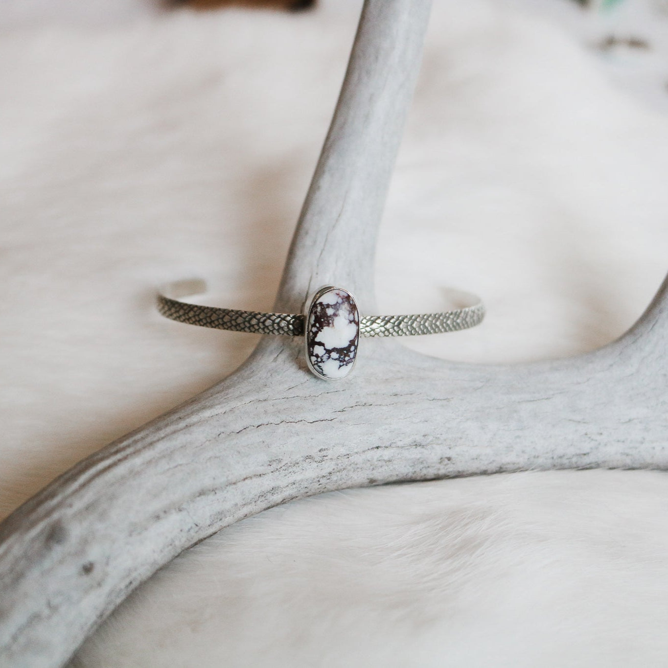 Wild Horse Stacking Cuff 6-6.5" Wrist // One of a Kind