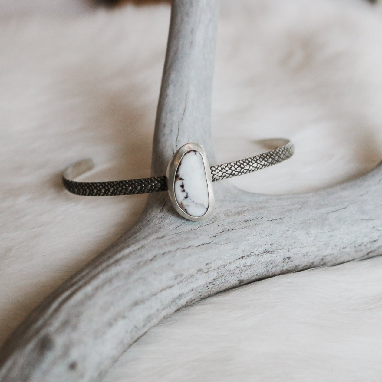 Wild Horse Stacking Cuff 6-6.5" Wrist // One of a Kind