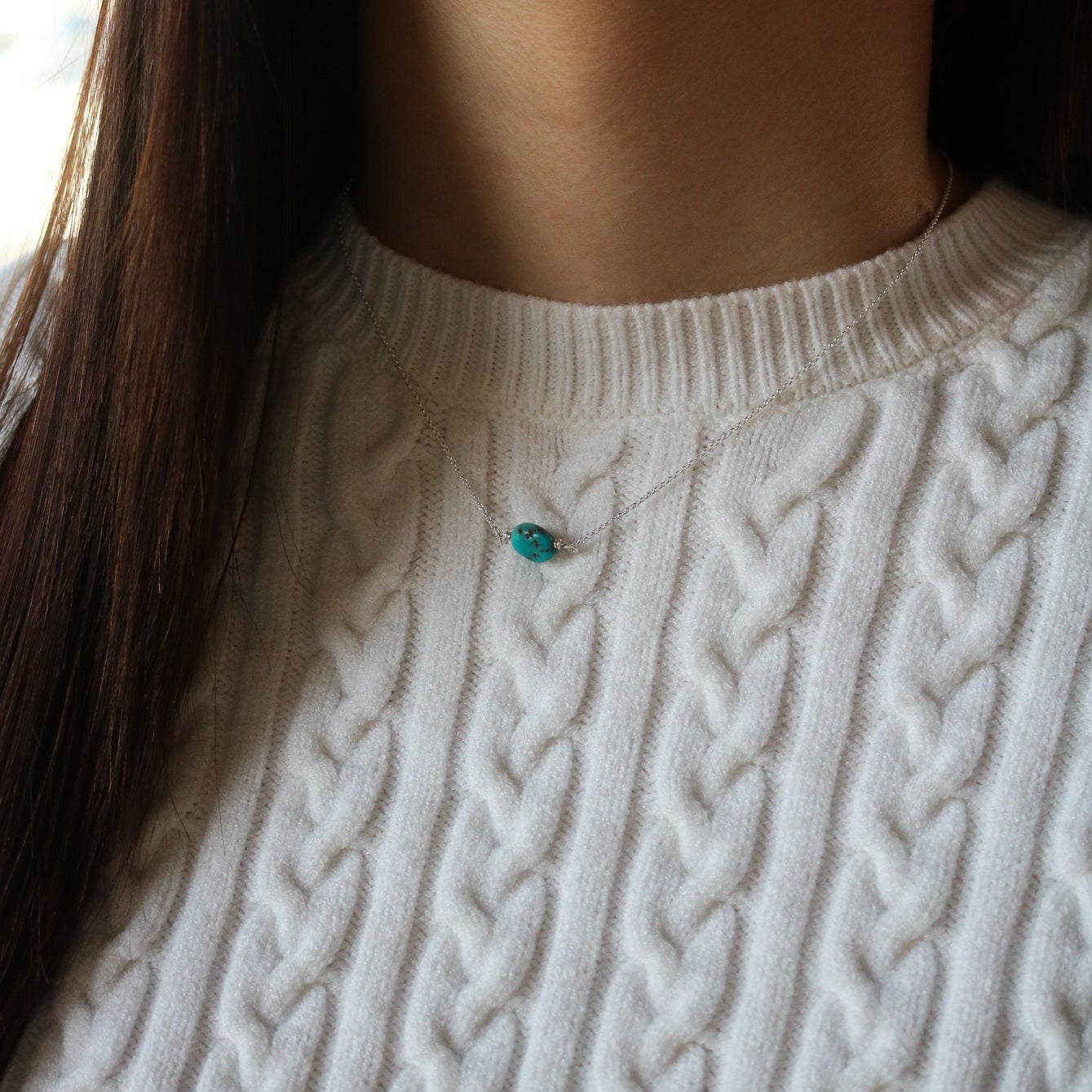 Taos // Turquoise Nugget Necklace