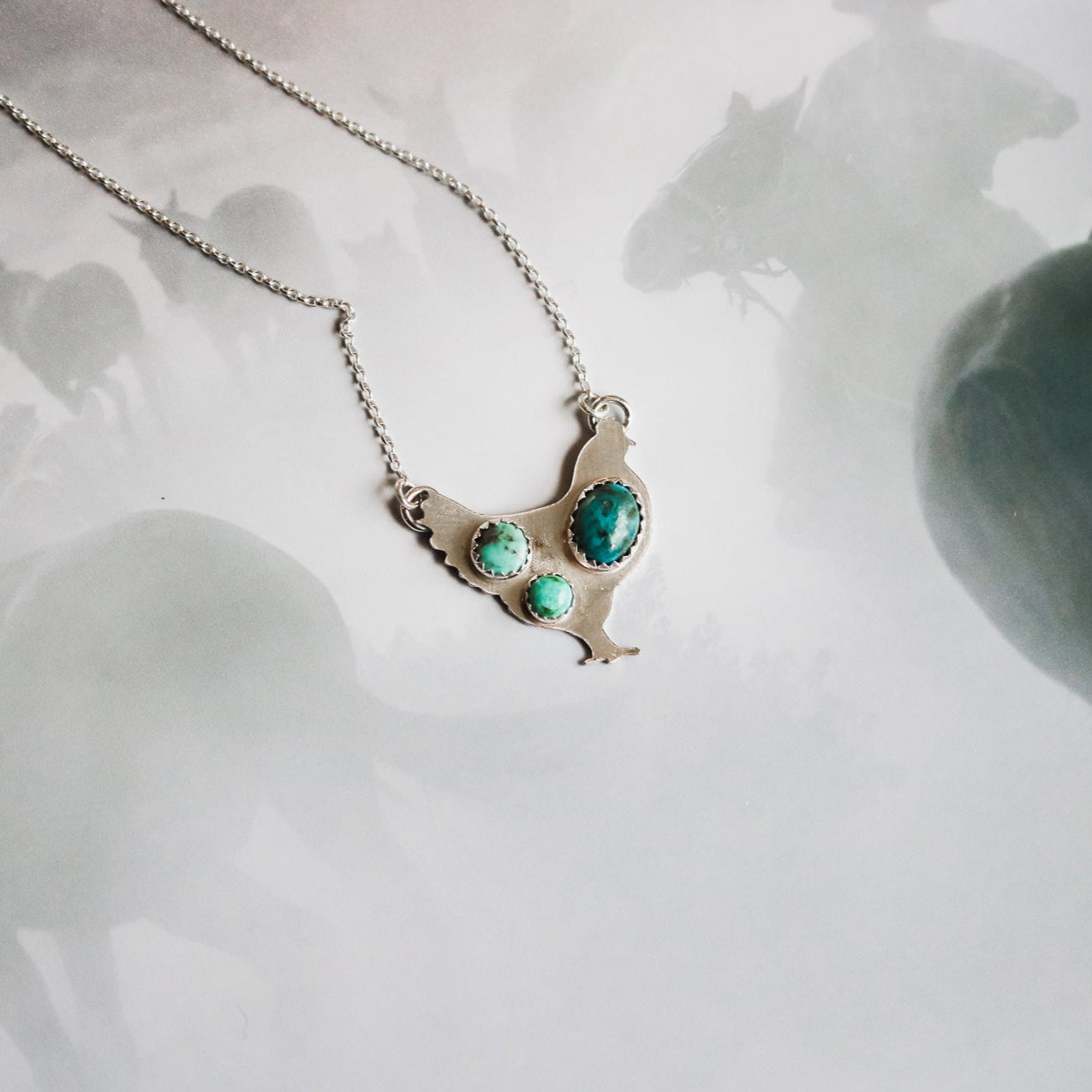 Custom Pet Silhouette Necklace // Made to Order