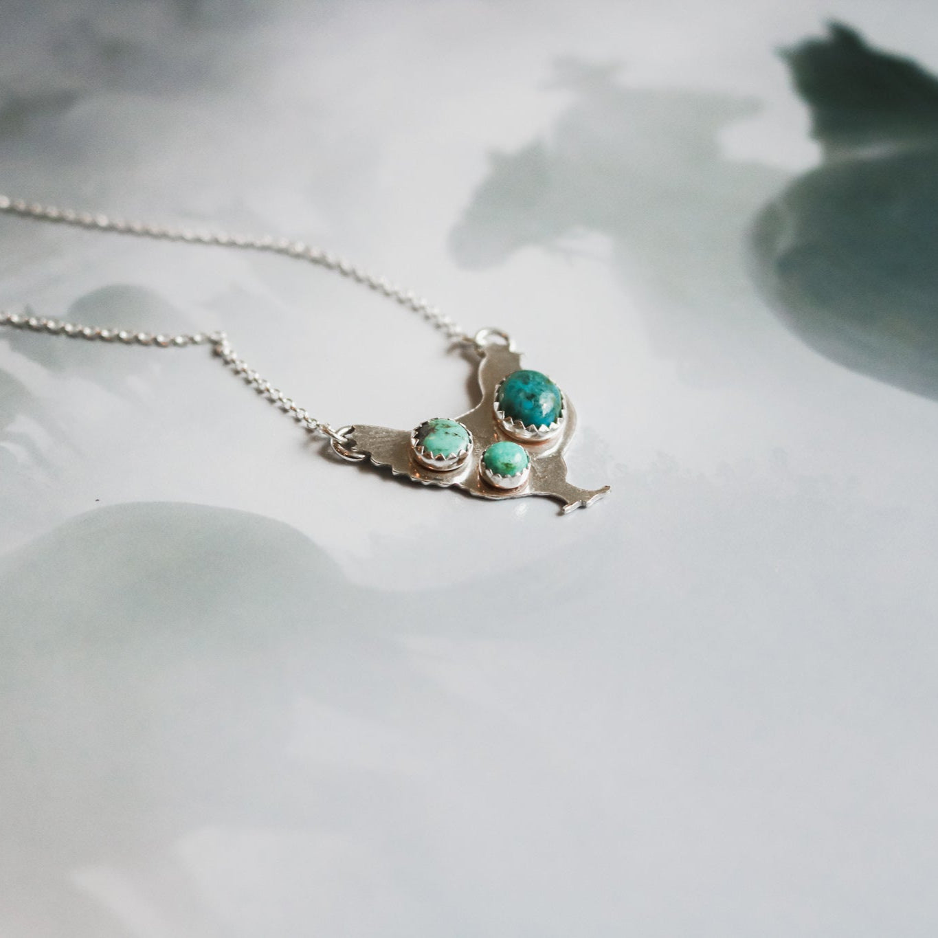 Chicken Silhouette Necklace // Made to Order