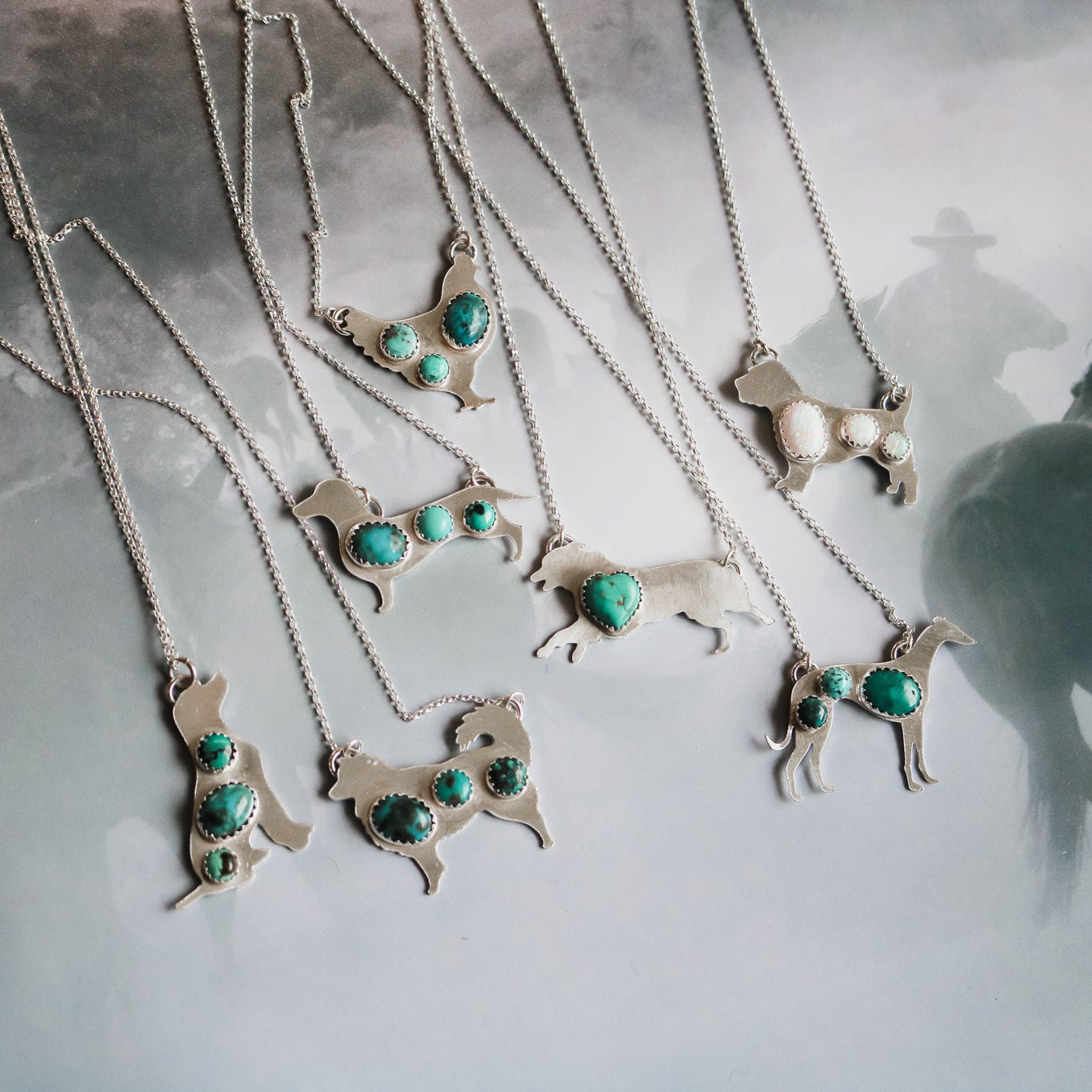 Aussie Silhouette Necklace // Made to Order