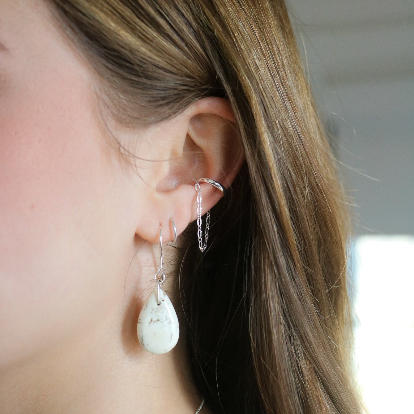 Juniper Chain Ear Cuff