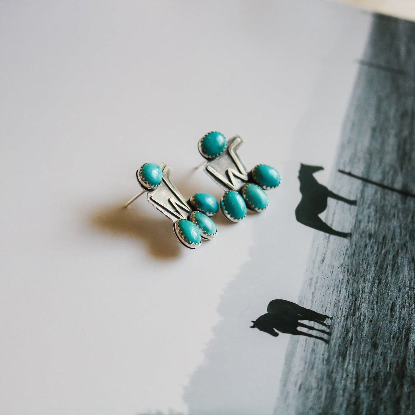 Tallulah Custom Brand Stud Earrings // Made to Order