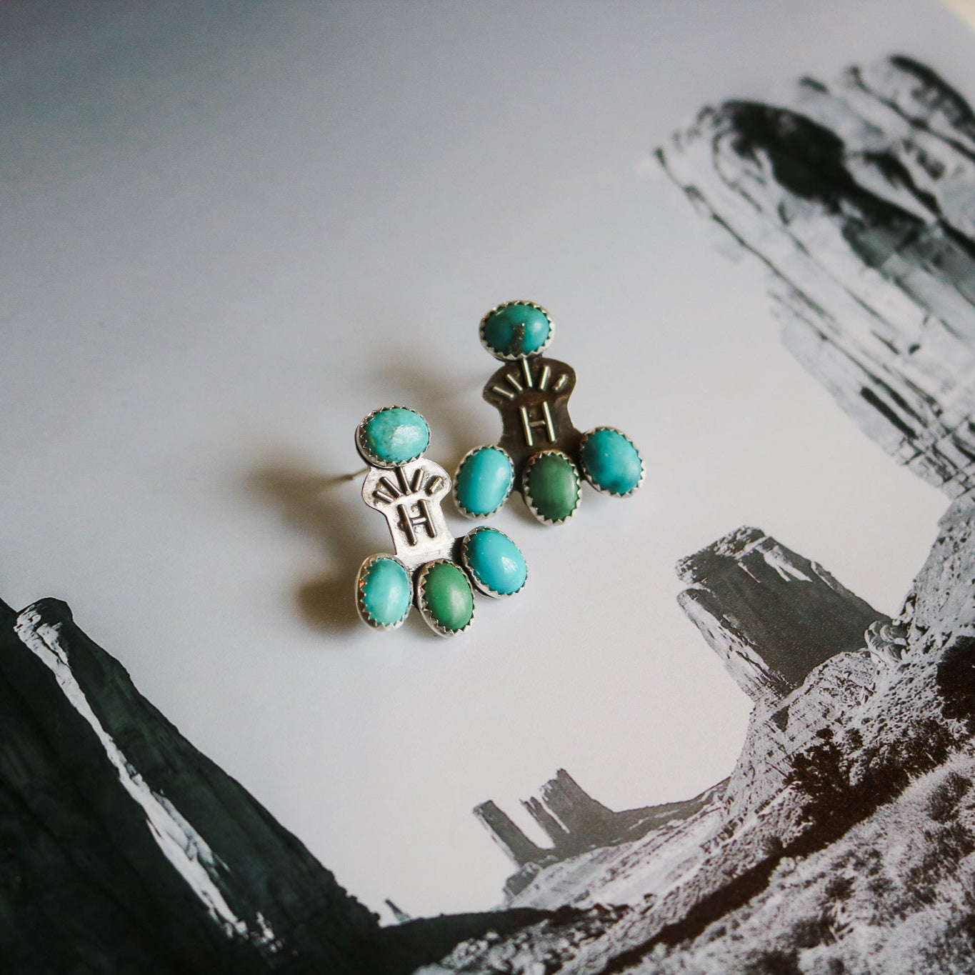 Tallulah Custom Brand Stud Earrings // Made to Order