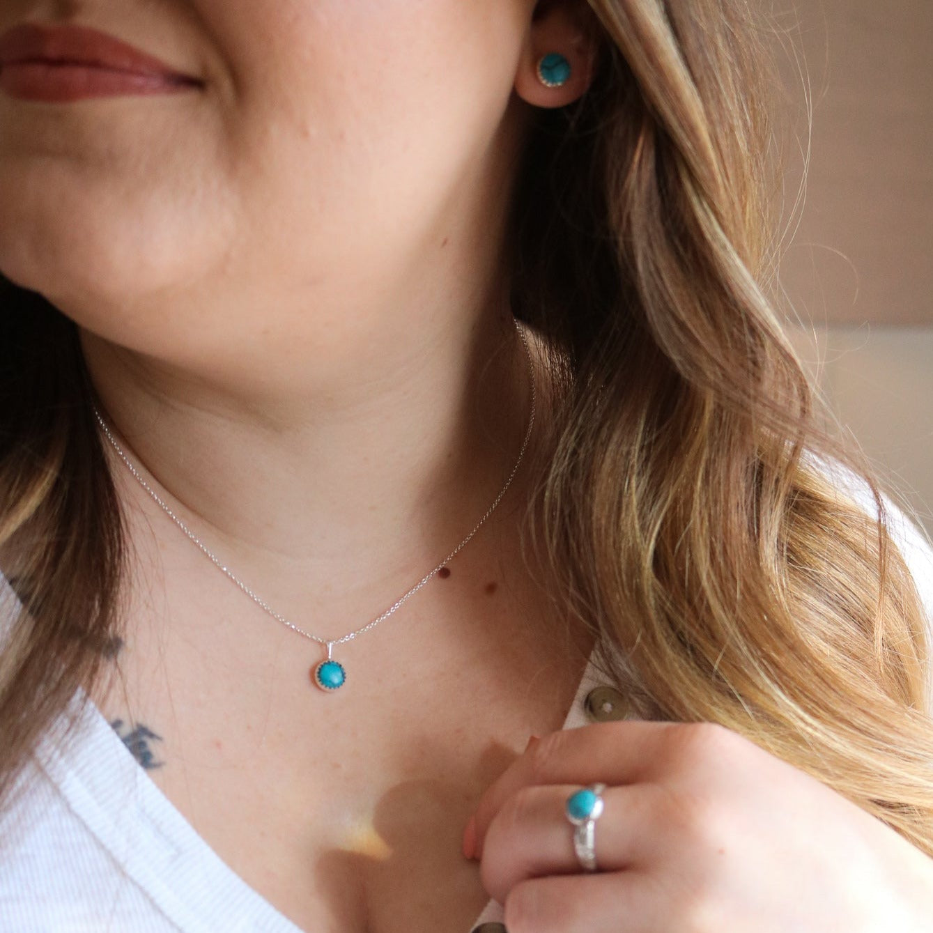 Sweetwater Trio Matched Set in Turquoise // Made to Order