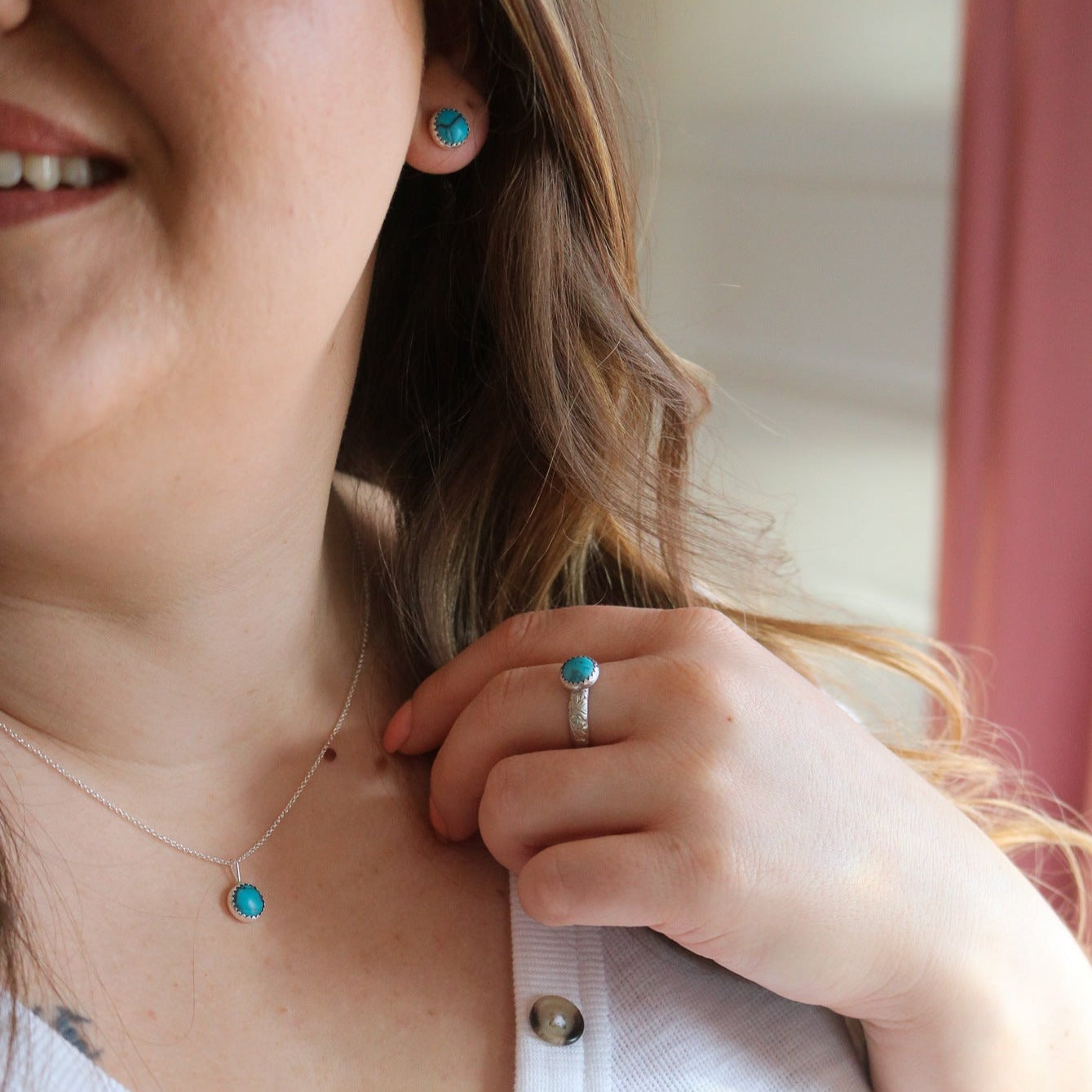 Sweetwater Trio Matched Set in Turquoise // Made to Order