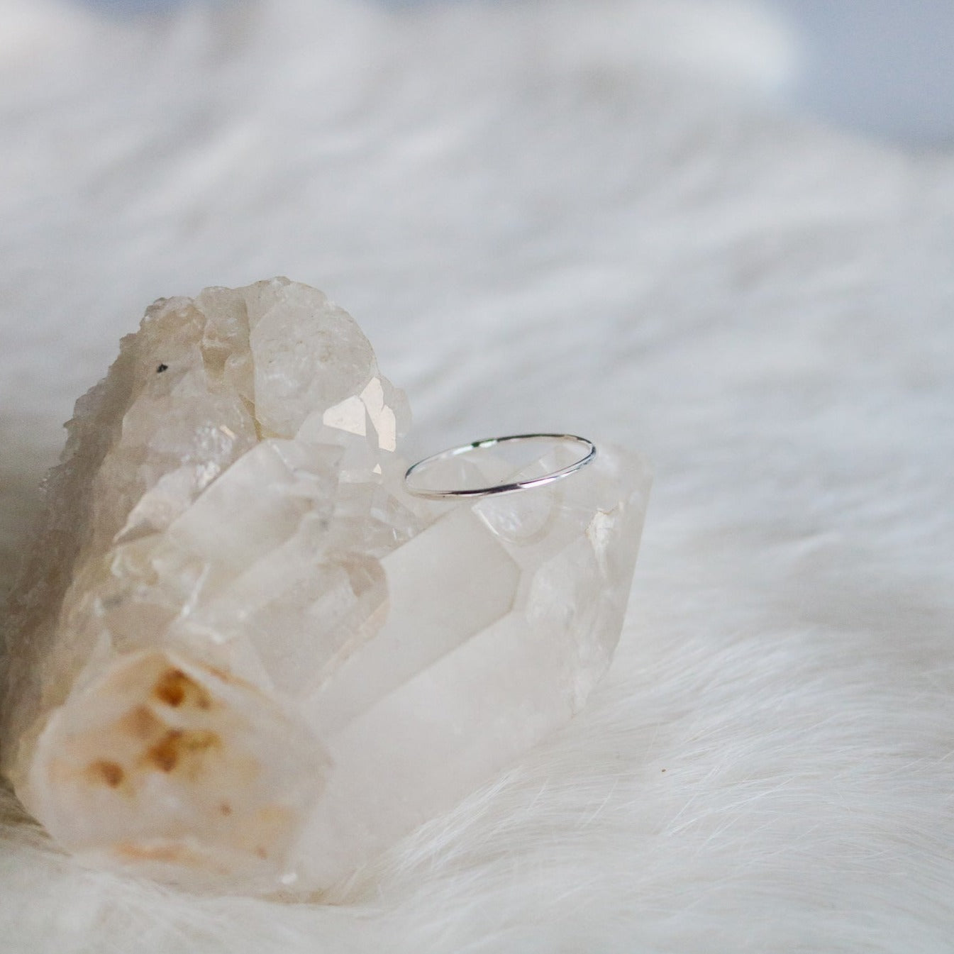 Dainty Sterling Stacking Ring // Made to Order