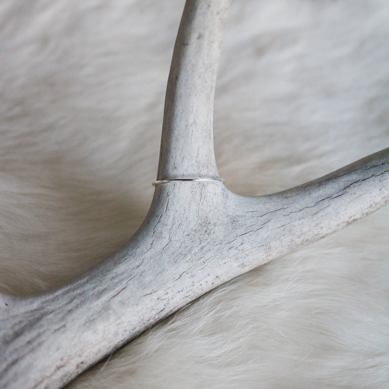 Dainty Sterling Stacking Ring // Made to Order