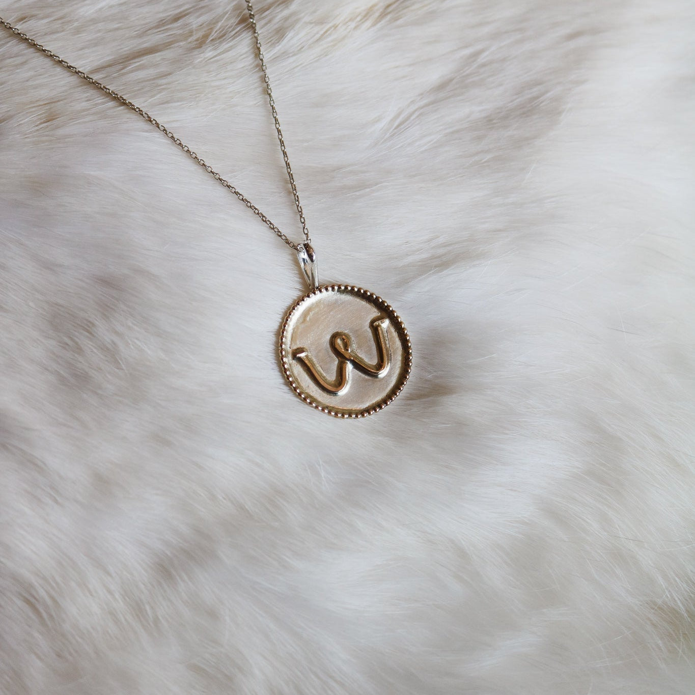 Maricopa Custom Brand Medallion Necklace in 14K Gold // Made to Order