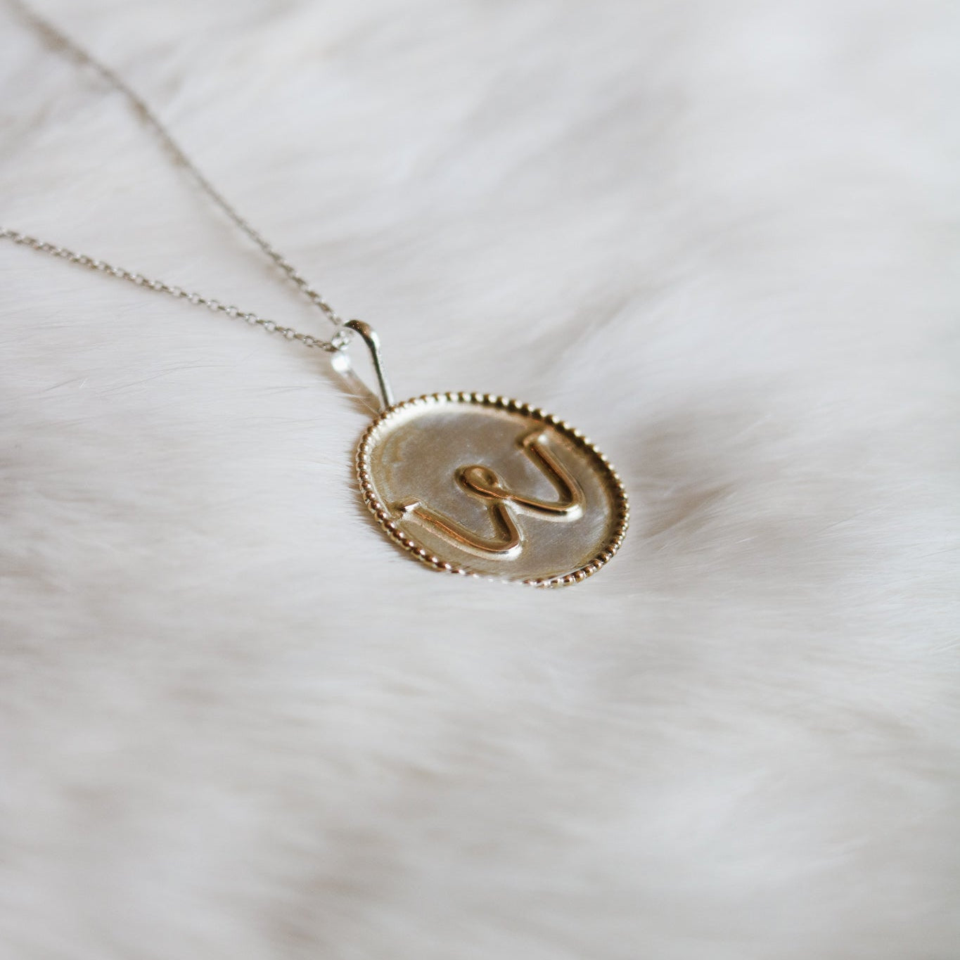 Maricopa Custom Brand Medallion Necklace in 14K Gold // Made to Order