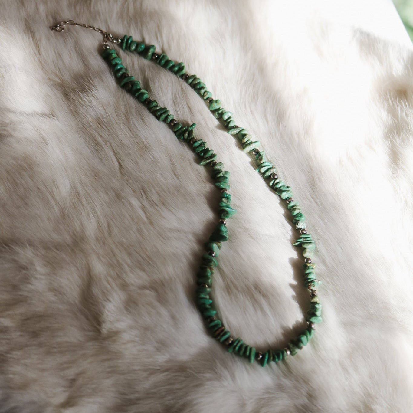 'Reese' Turquoise Beaded Statement Necklace // One of a Kind