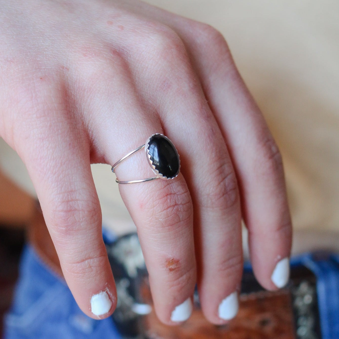 Aspen Ring in Onyx // Made to Order