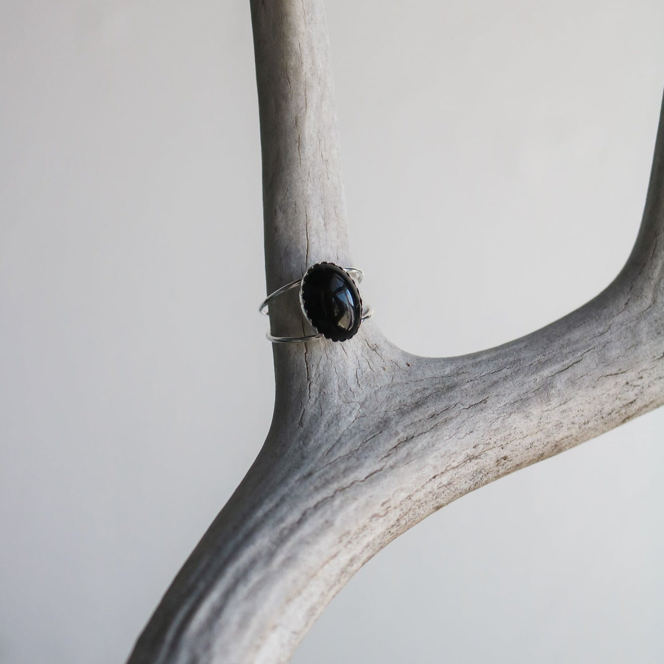 Aspen Ring in Onyx // Made to Order