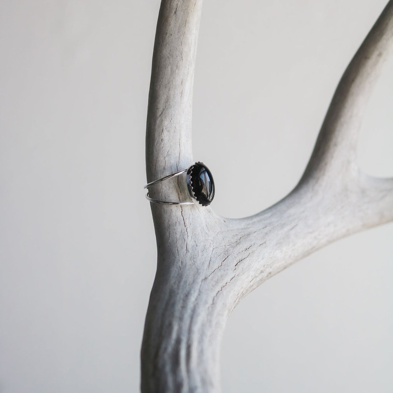 Aspen Ring in Onyx // Made to Order