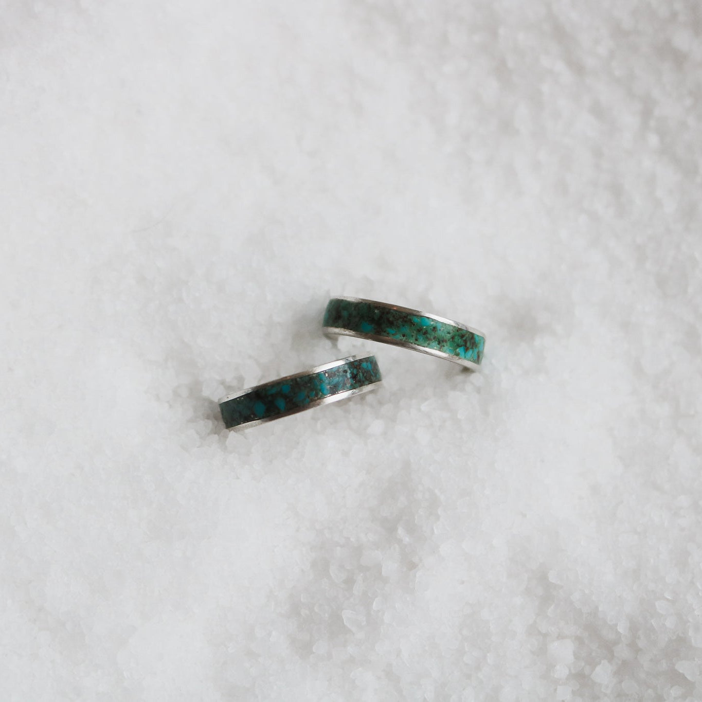 'Paloma' Turquoise Inlay Ring // Made to Order
