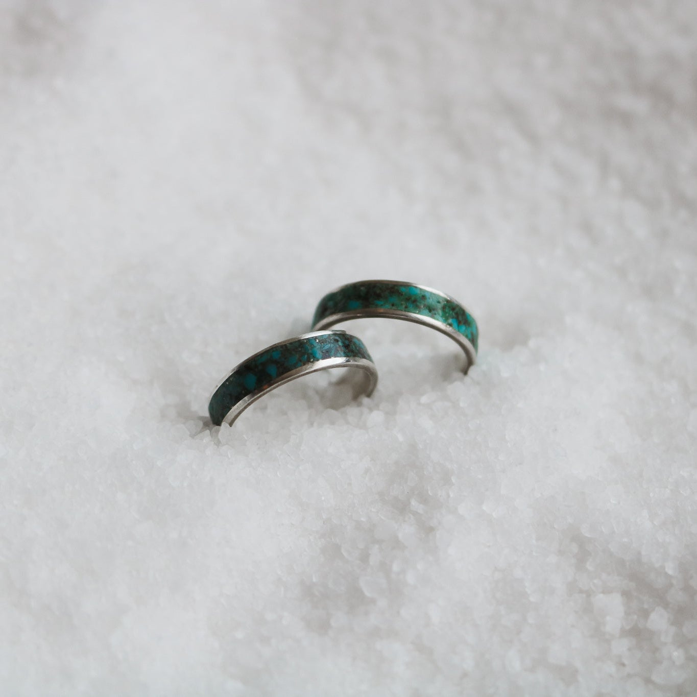 'Paloma' Turquoise Inlay Ring // Made to Order