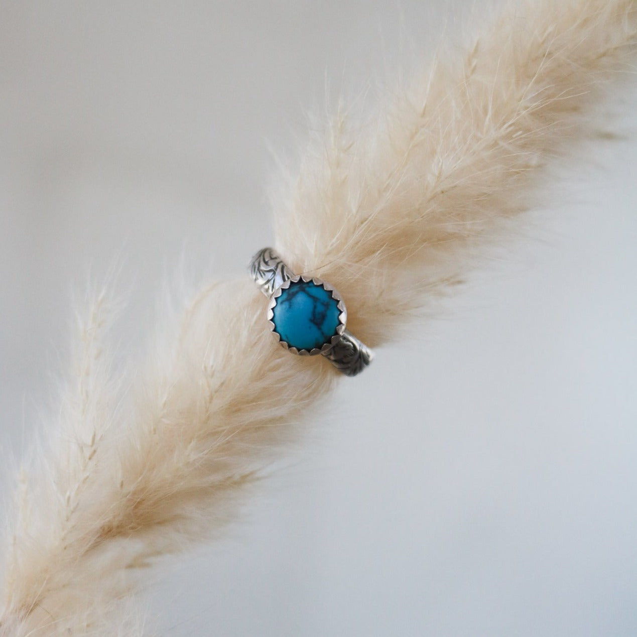 Sweetwater Stacking Ring in Turquoise // Made to Order