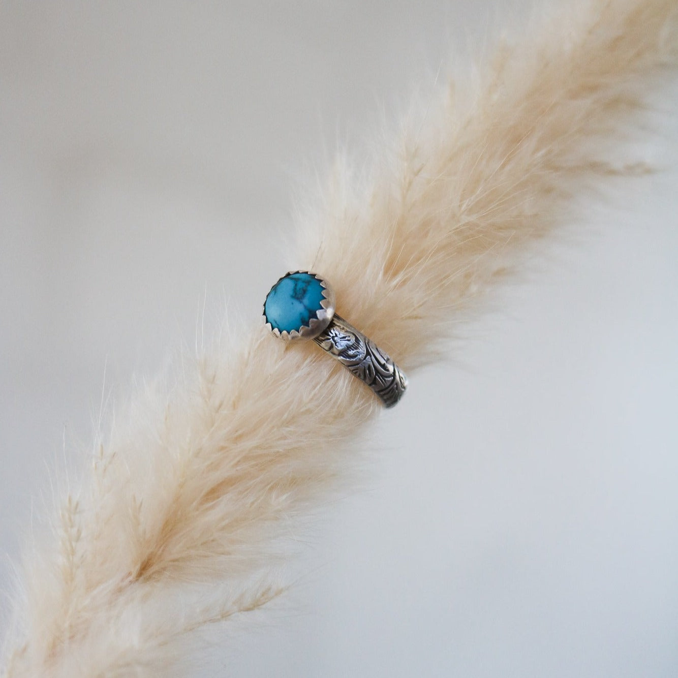 Sweetwater Stacking Ring in Turquoise // Made to Order
