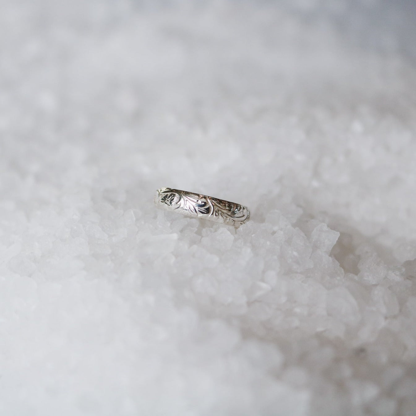 Sweetwater Tooled Stacking Ring // Made to Order