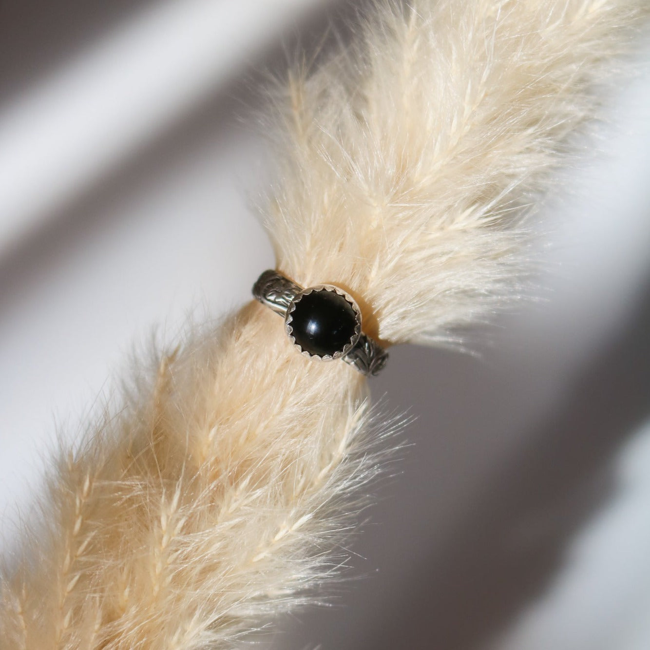 Sweetwater Stacking Ring in Onyx // Made to Order