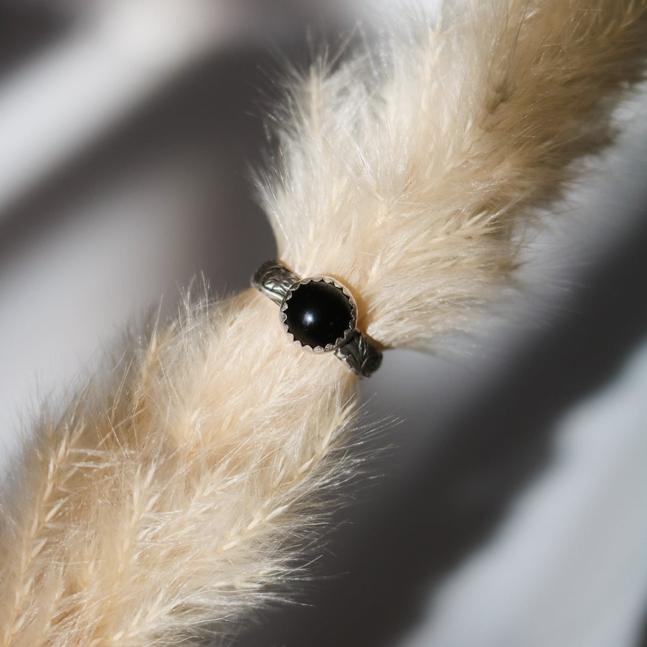 Sweetwater Stacking Ring in Onyx // Made to Order