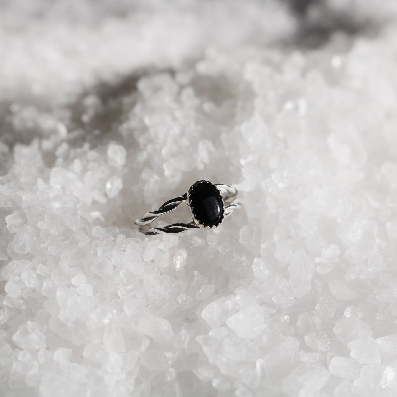 Helena Ring in Onyx // Made to Order