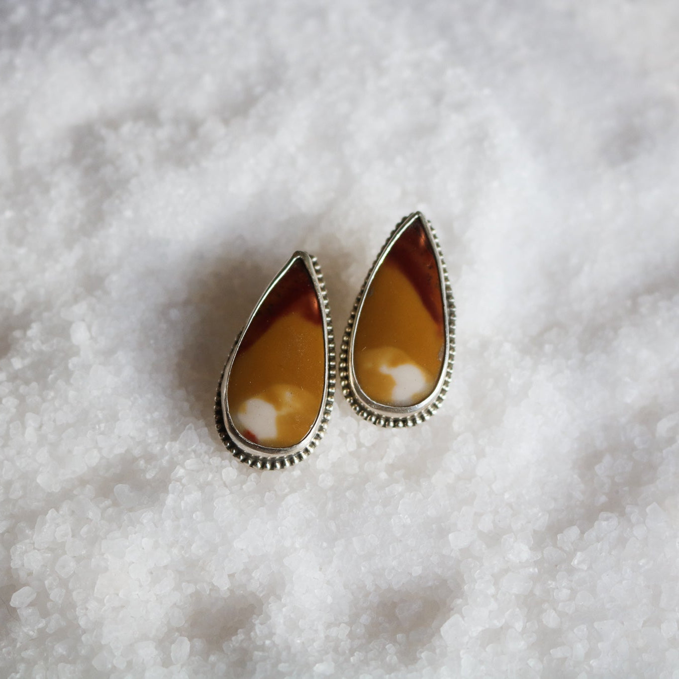 Mookaite Jasper Studs // One of a Kind
